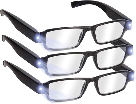 Relaxing LED Light Reading Glasses
