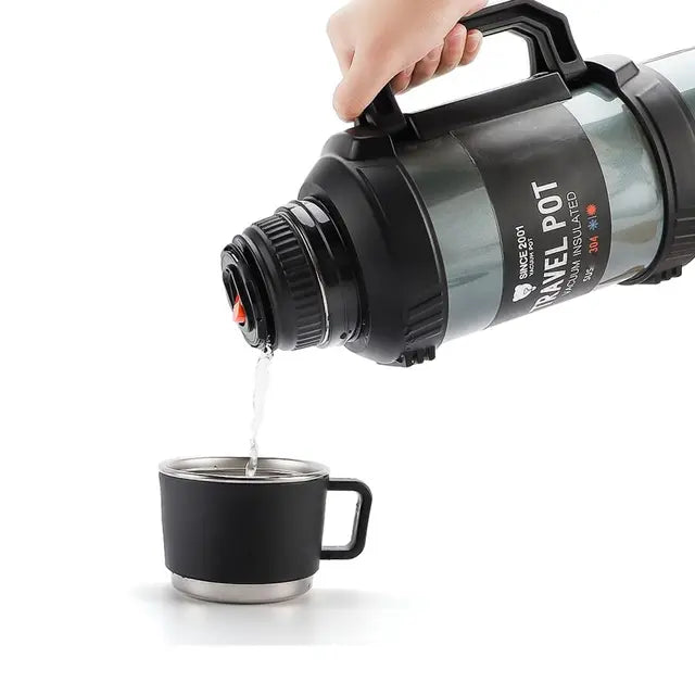 Insulated Travel Pot flask Portable Tea Pot