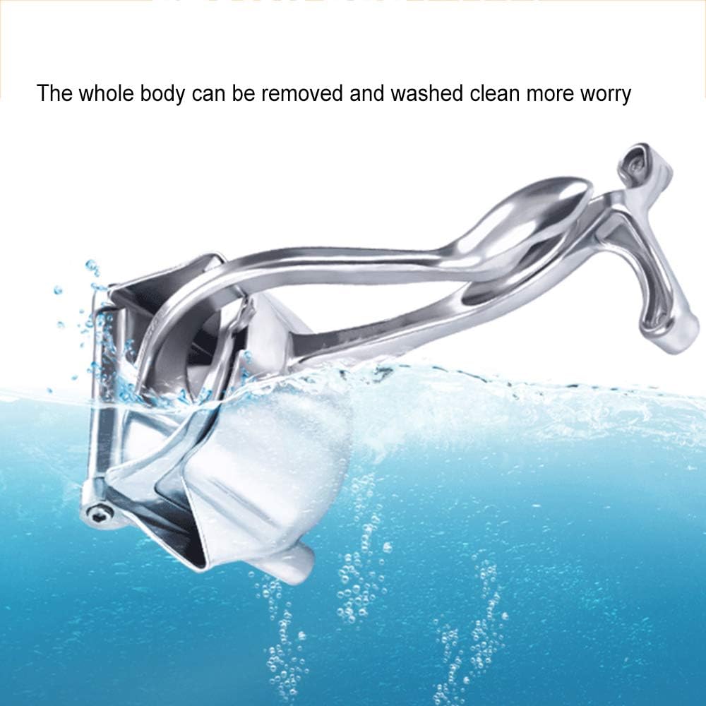 Premium Stainless Steel Manual Juicer – Effortless Squeeze, Maximum Juice!