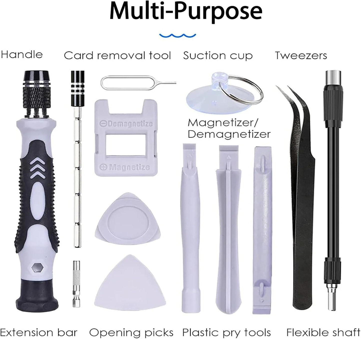 Precision Screwdriver Set, 115 in 1 Set, Professional Repair Tool Kit with Magnetic Driver