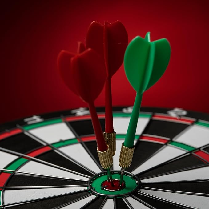 Dartboard Double-Sided Target Board for Adults and Children