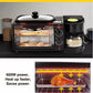 Hoffmans Home Breakfast machine maker coffee , oven , grill  multifunctional 3-In-1 Family Size Electric Breakfast Station