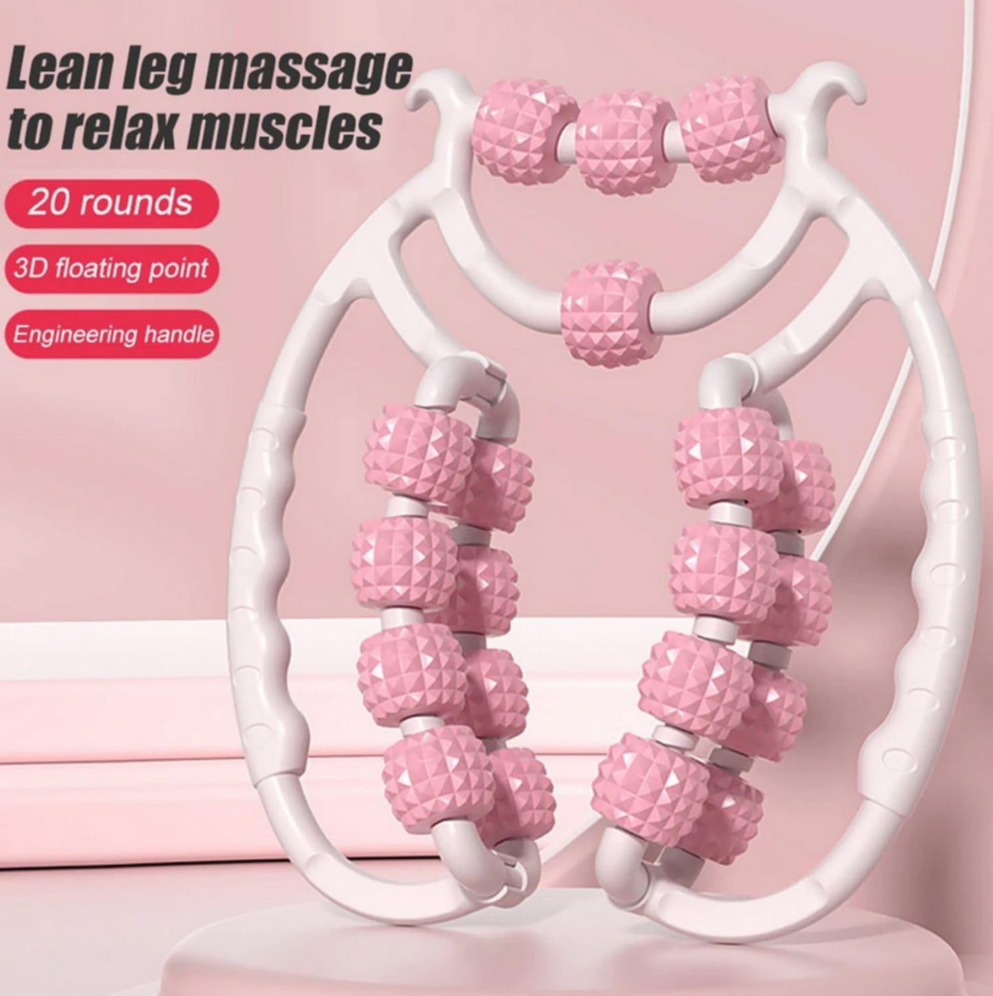 20 Wheel Circular Leg Massager for Slimming Legs