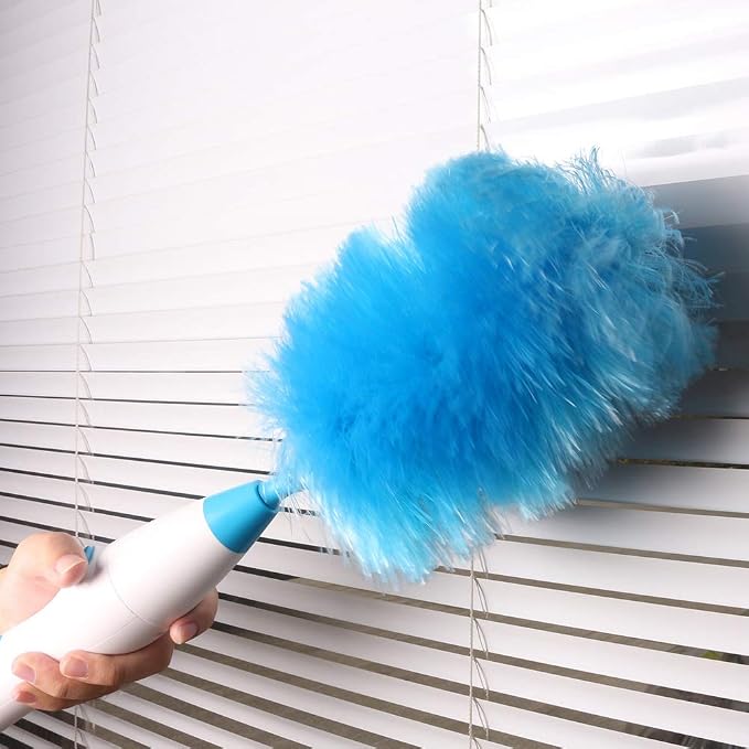 Hurricane Handheld Battery Operated Electric Spin Duster Duster