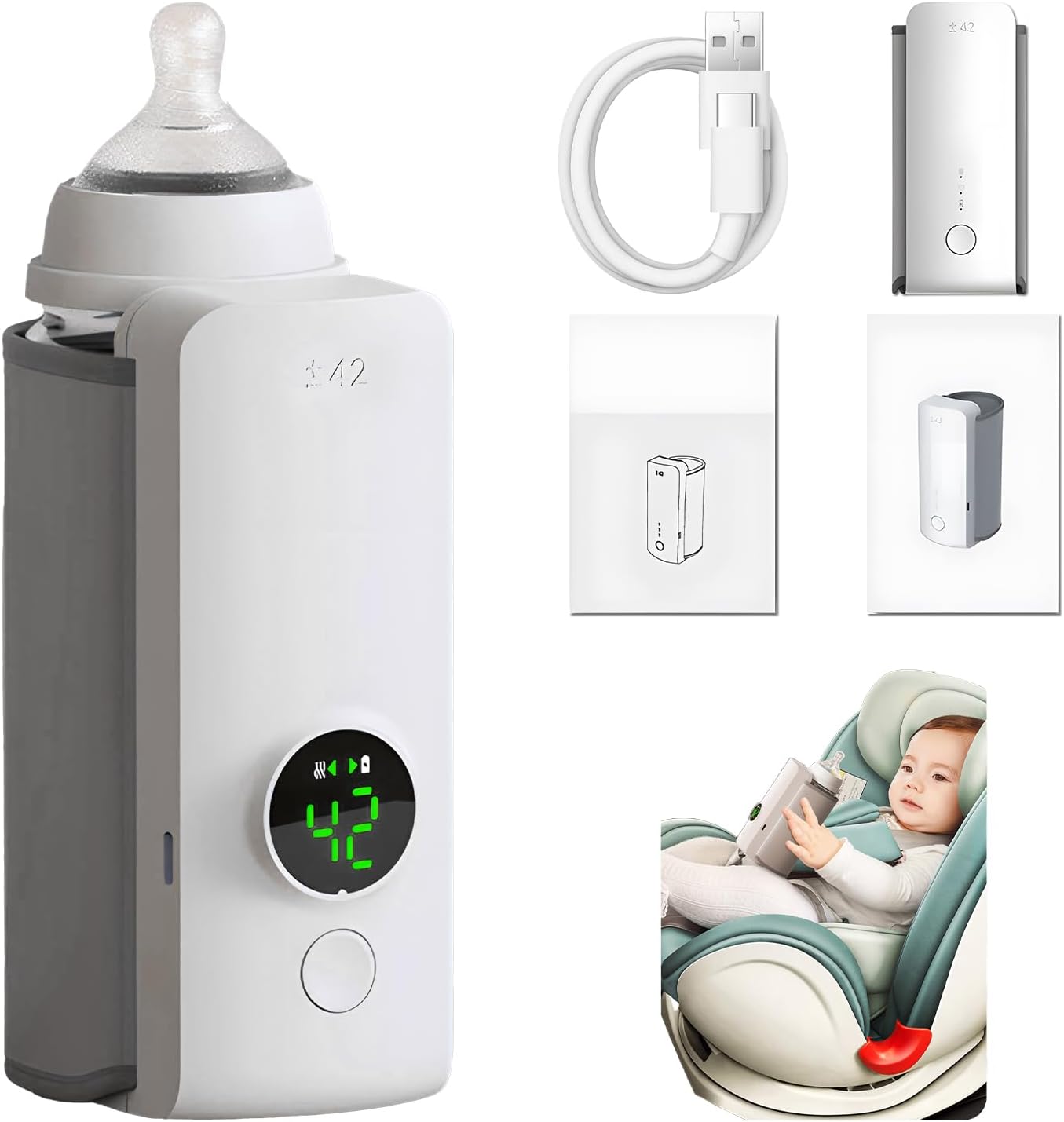 Rechargeable Baby bottle Warmer /Electric