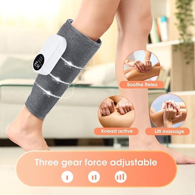 Calf Air Compression Massager for Circulation and Pain Relief, Leg Massager