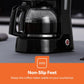 Coffee Maker, 1.5L Removable Filter Coffee Machine, | High Temperature Glass Carafe