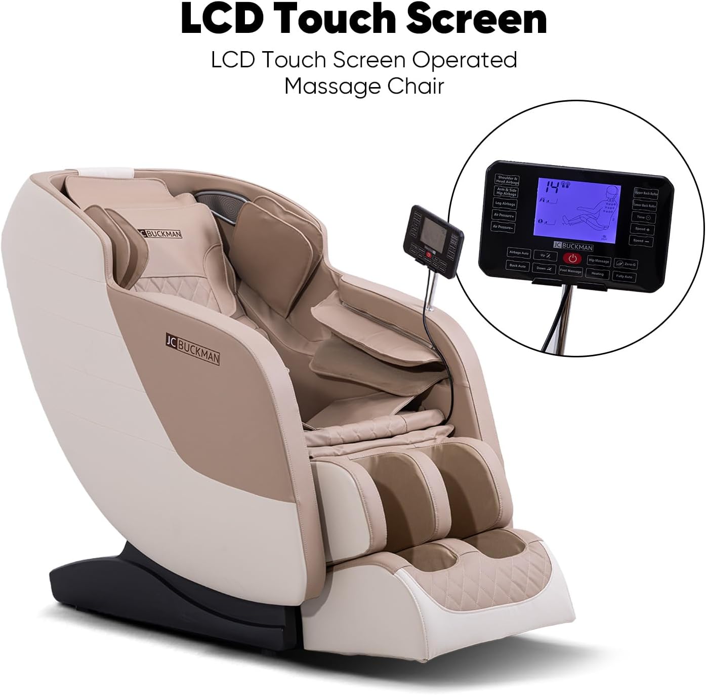 Full Body Massage Chair Recliner with 6 Auto Programs
