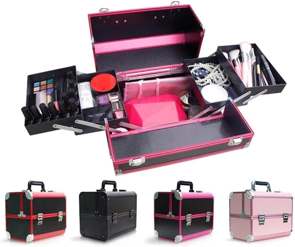 Portable Tool Boxes, Aluminum Makep Box Professional