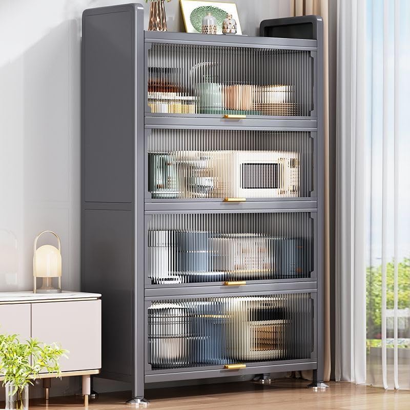 Kitchen Cabinet, Sideboard, Tall Cabinet Kitchen Buffet, Display Cabinet Kitchen