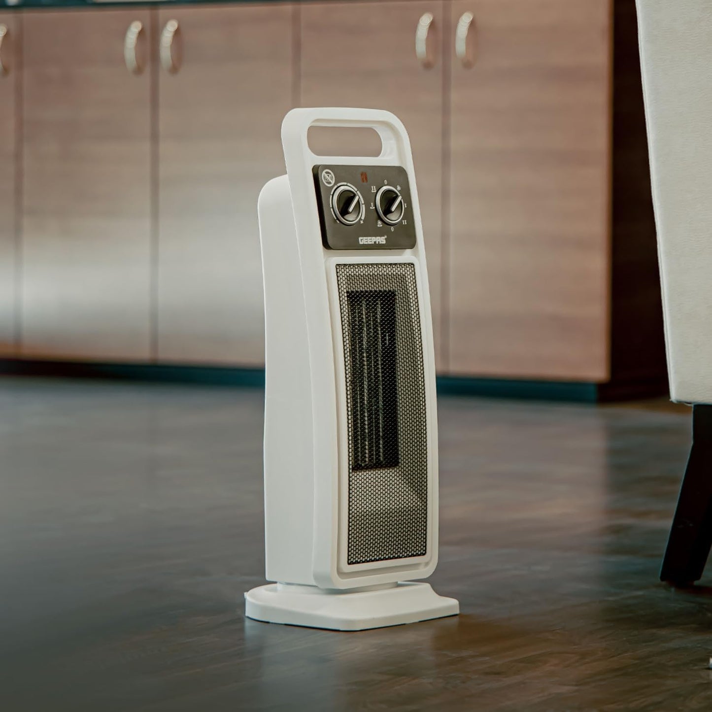 Geepas Ceramic Heater, Portable Electric Space Heater