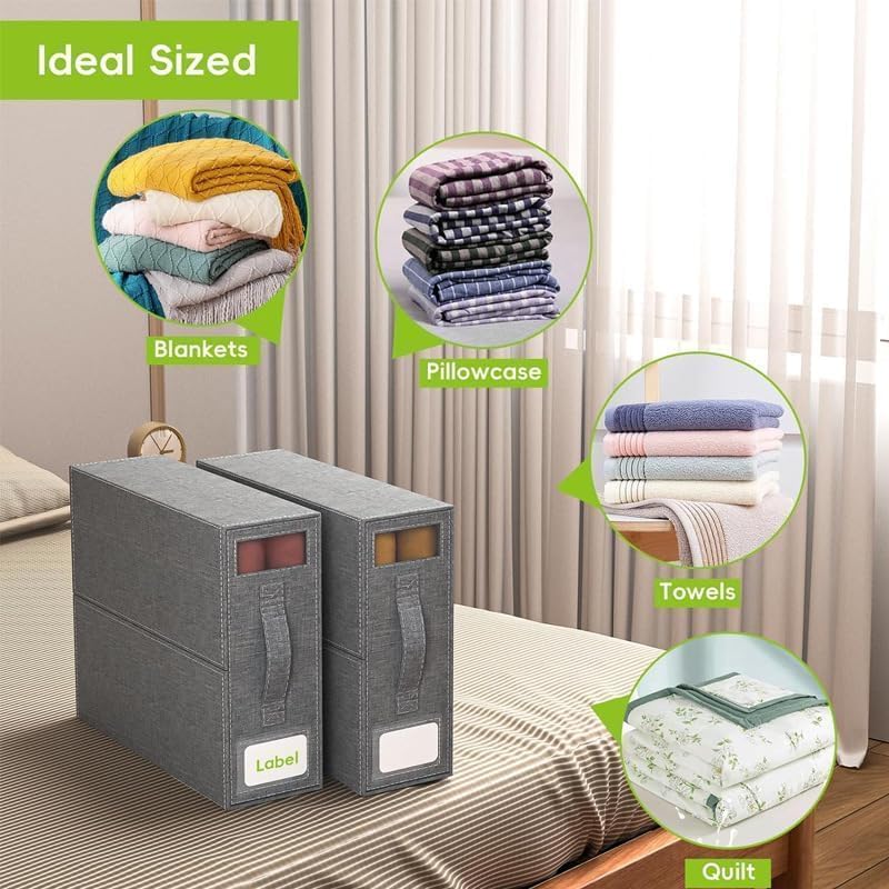 Bed Sheet Organizer Closet set of 3pcs