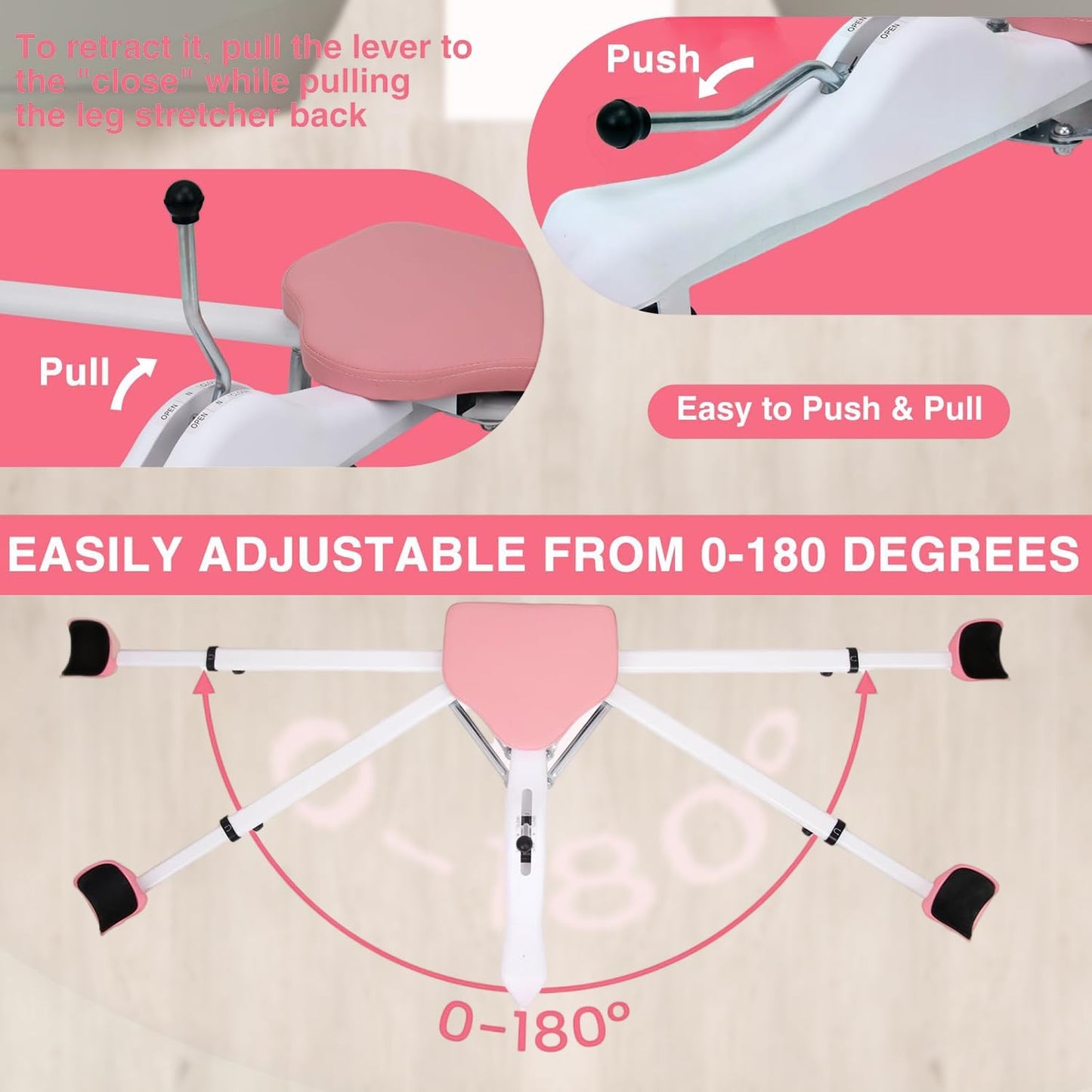 Leg Stretcher, Split Machine for Leg Stretching