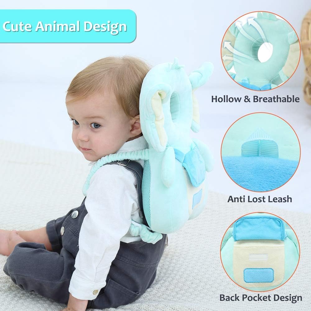 👶 Baby Anti-Falling Head Protector + Free Knee Pads