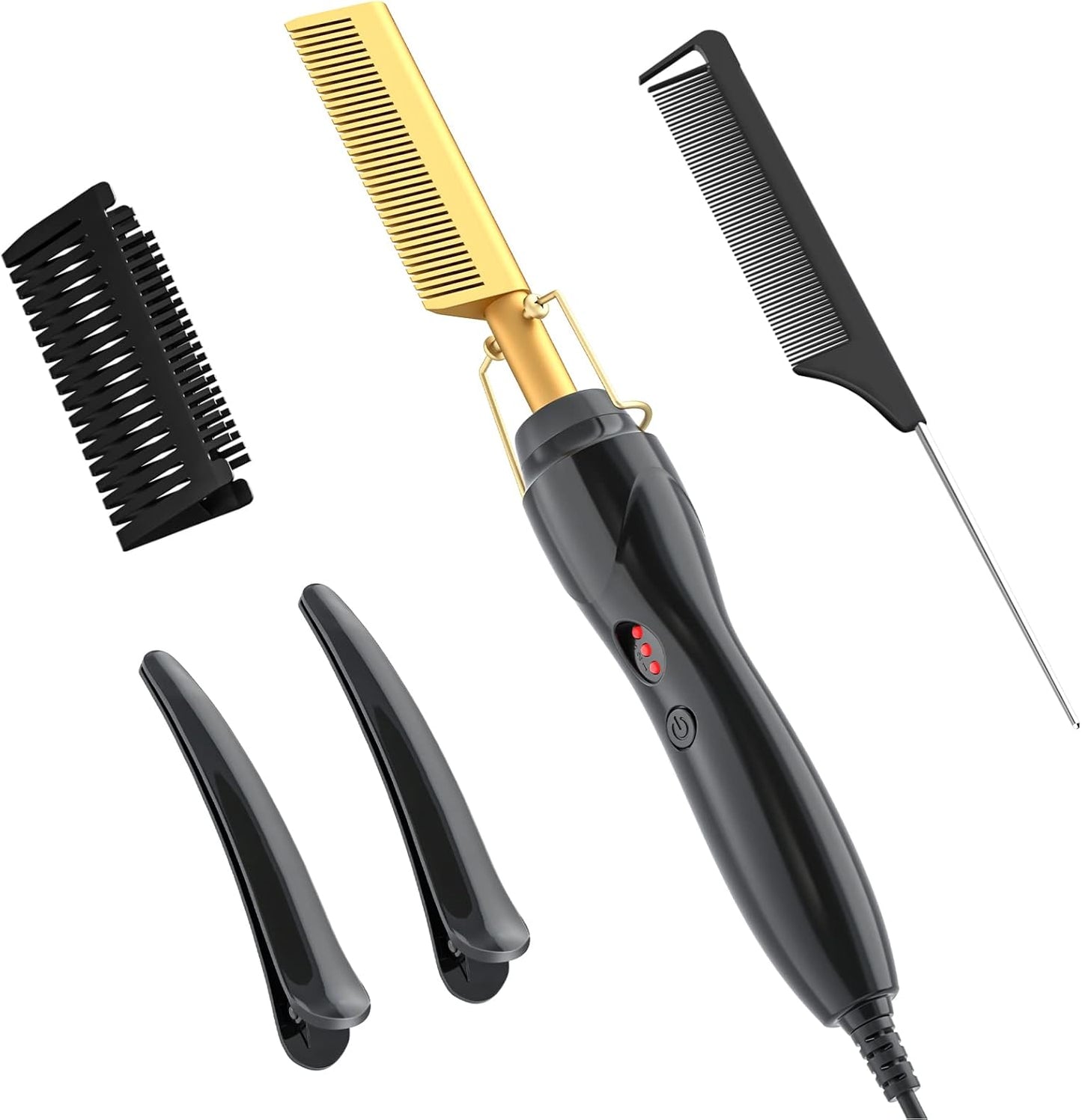 Hot Comb, Electric Hot Comb, Professional High Heat