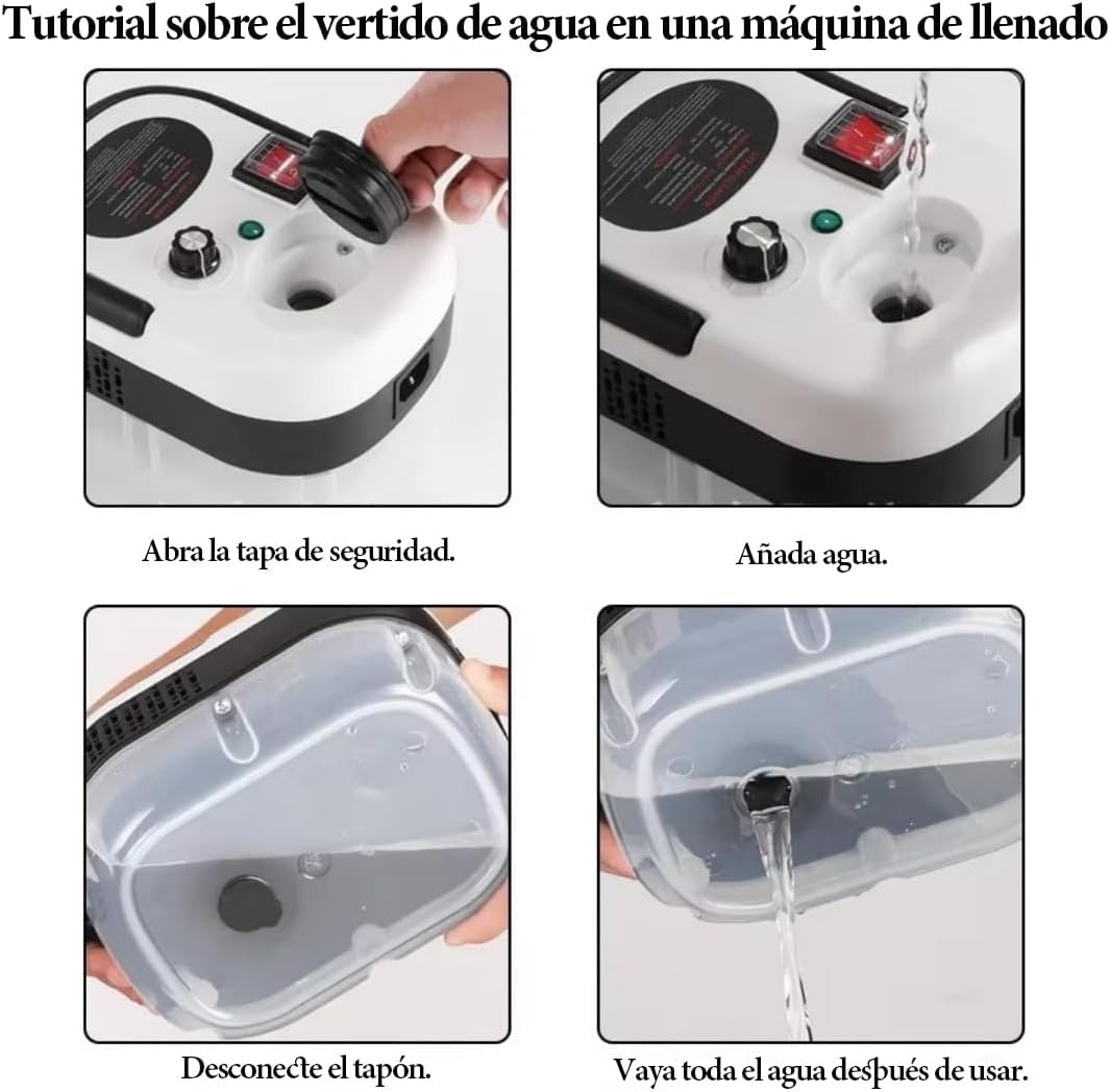 Portable High Temperature and Pressure Steam Cleaners + Free lighter