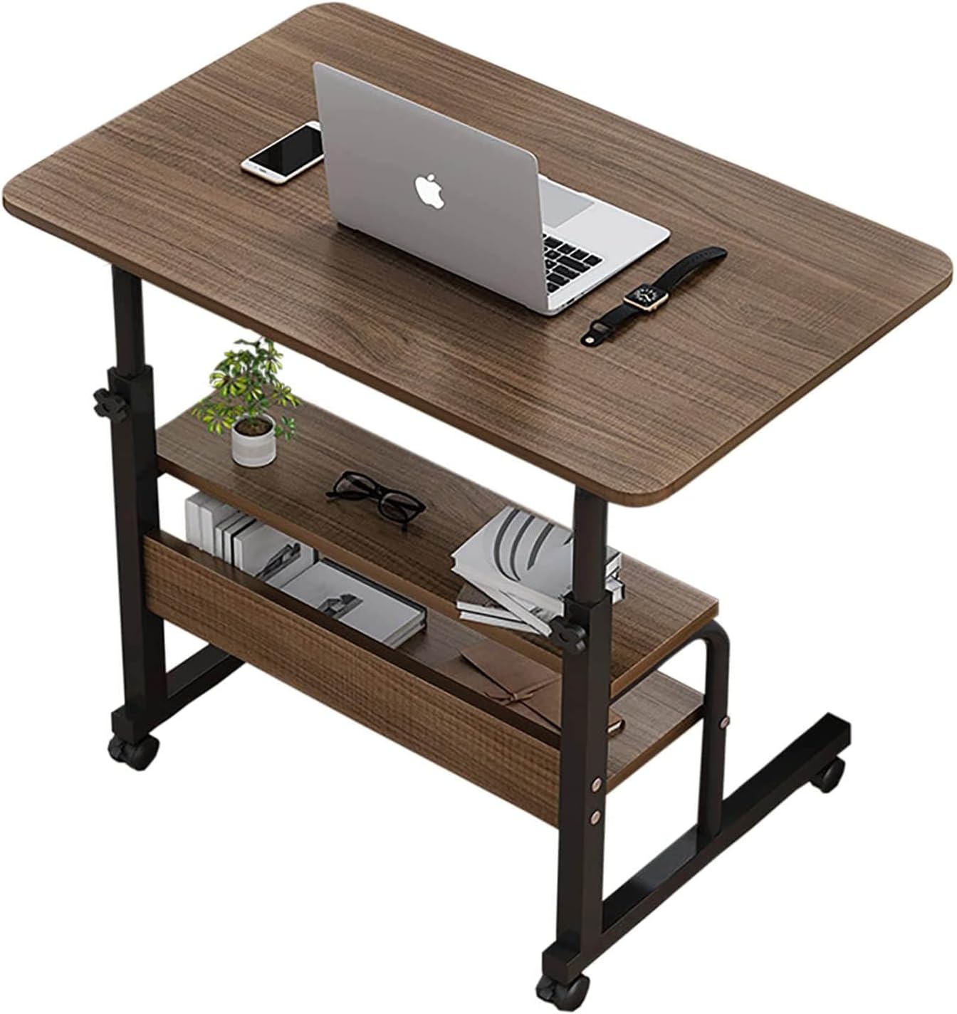 Portable adjustable computer desk