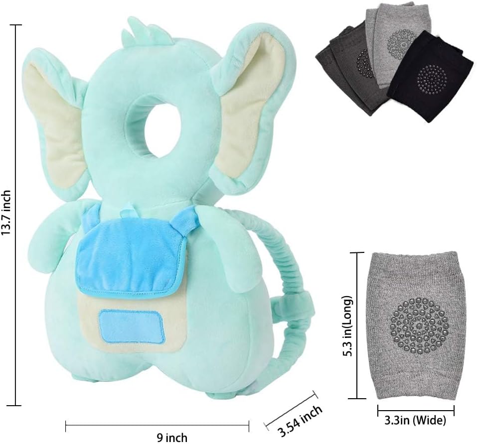 👶 Baby Anti-Falling Head Protector + Free Knee Pads