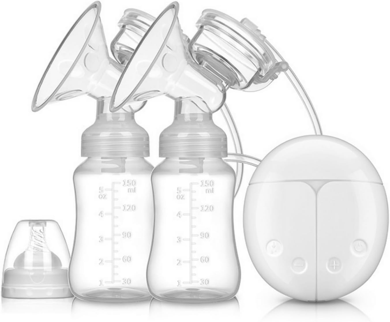 Double Electric Breast Pumps Powerful Nipple Suction
