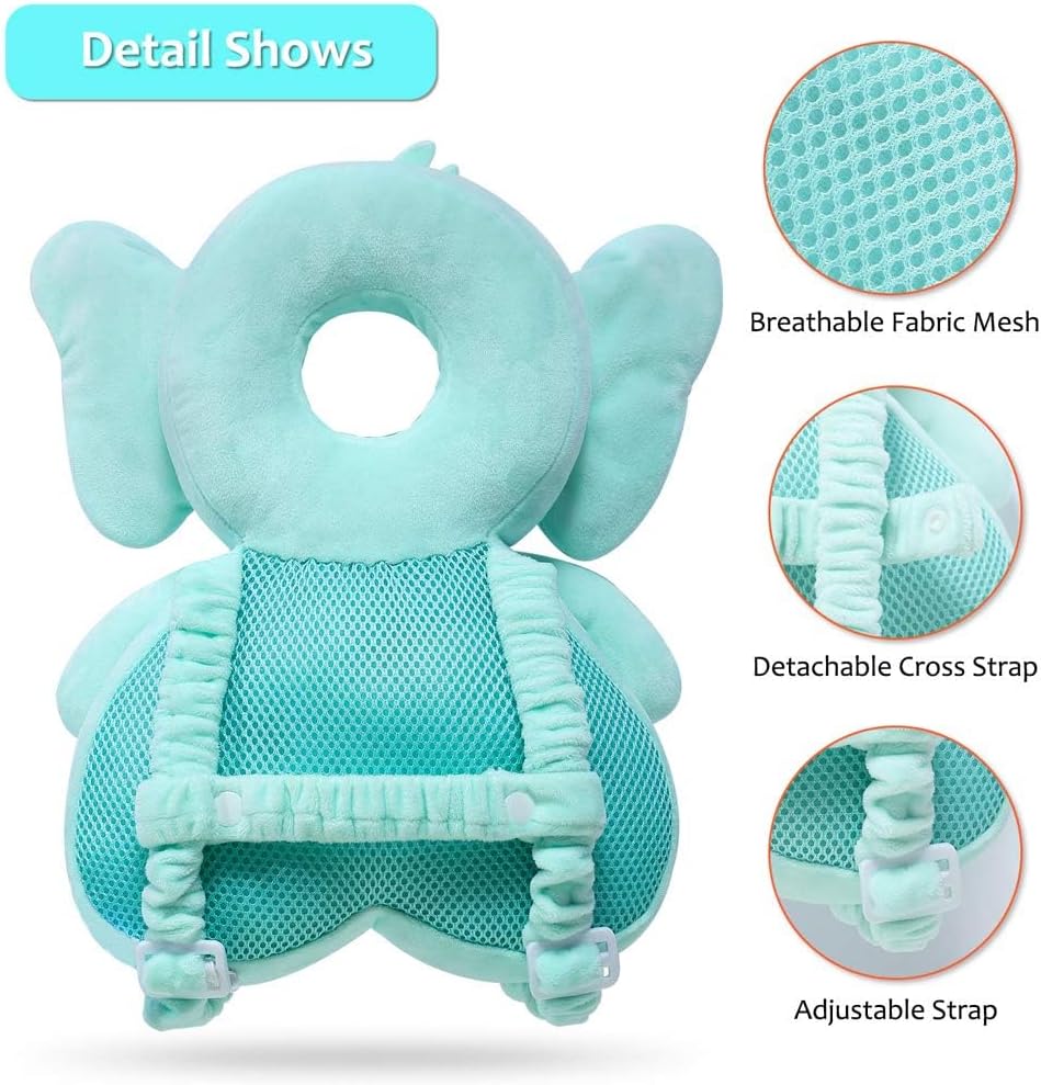 👶 Baby Anti-Falling Head Protector + Free Knee Pads