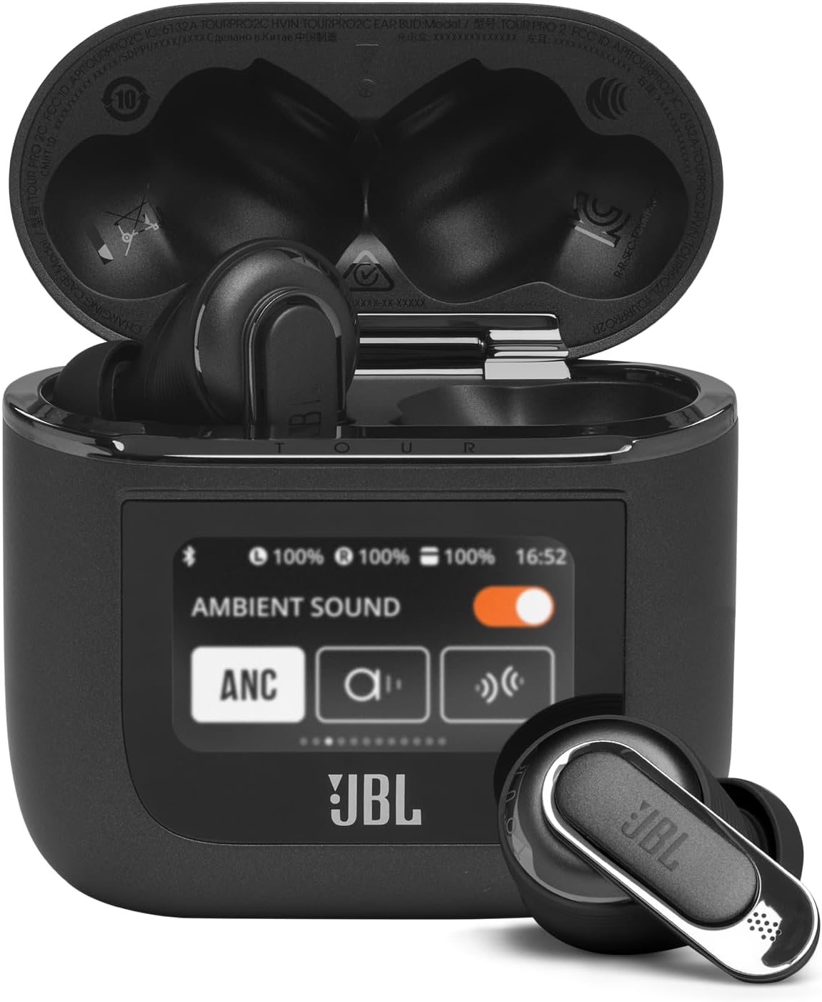JBL Tour Pro 5 True Wireless Noise Cancelling Earbuds, Smart Case,