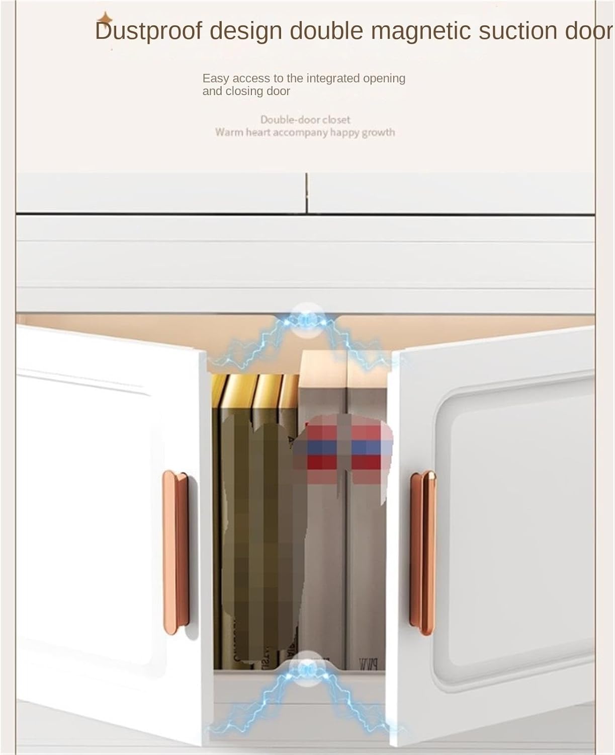 Foldable Clothes Closet Plastic cloarkroom Wardrobe for Household Plastic