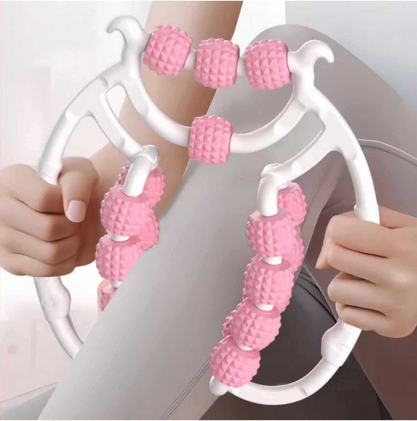 20 Wheel Circular Leg Massager for Slimming Legs