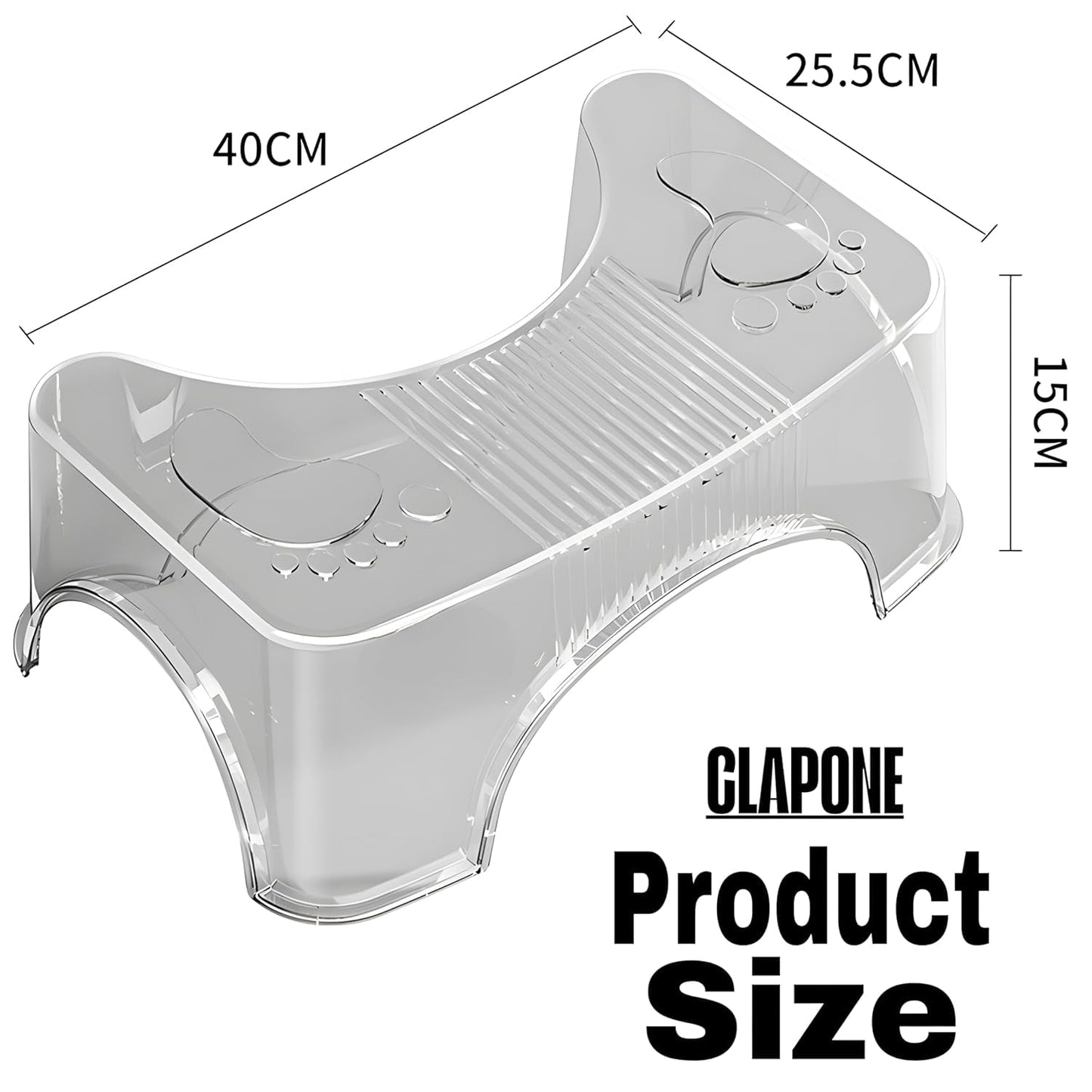 Toilet Stool Bathroom for Adults/Plastic Potty Step Stool