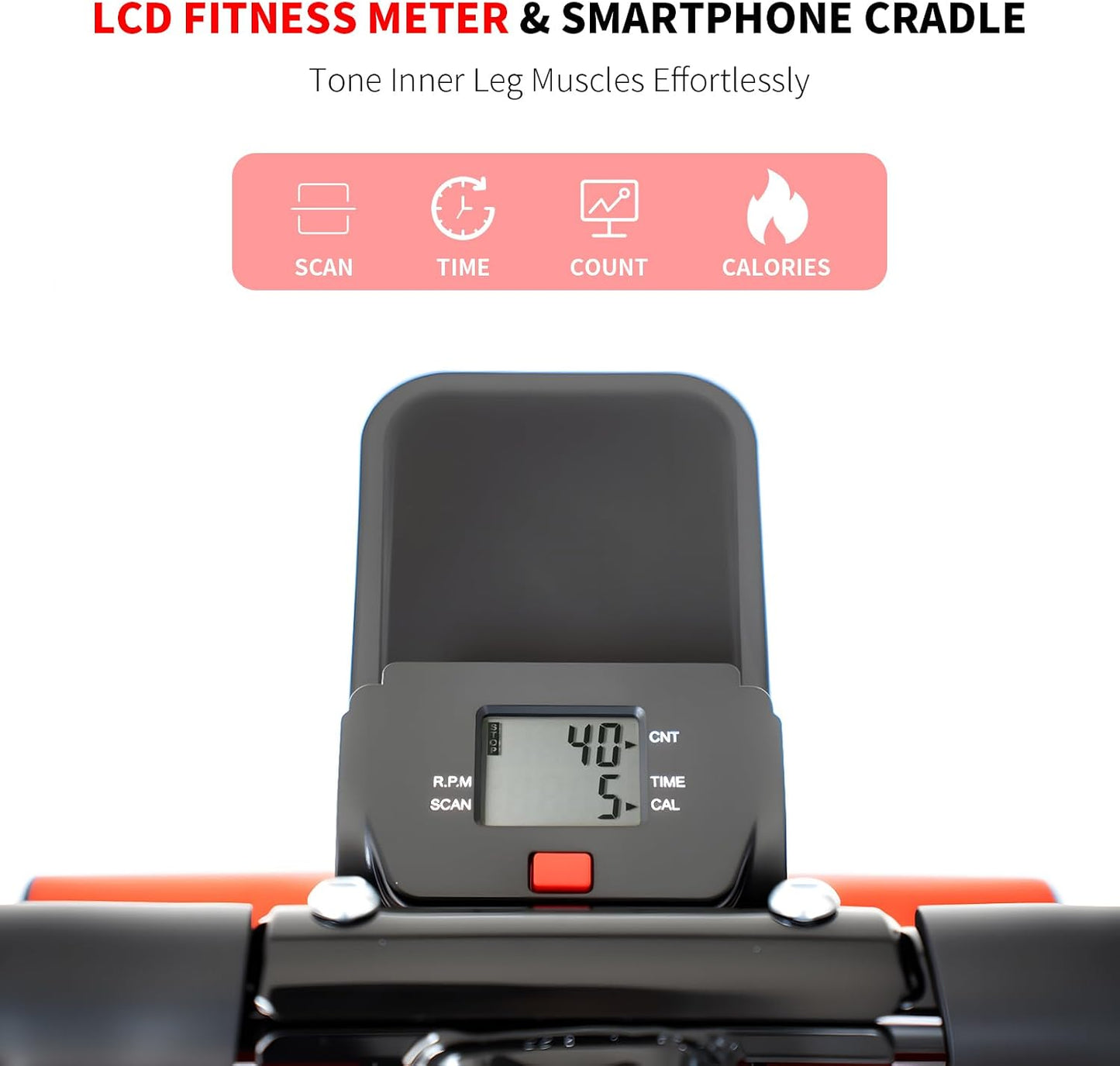 Air Walker Exercise Machine, HOWHAI Space Walker Elliptical Training for Home Gym,