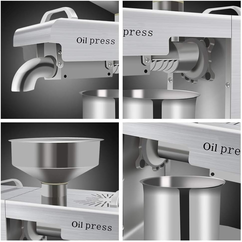 Electric Family/Commercial Healthy Extractor Oil Press Machine