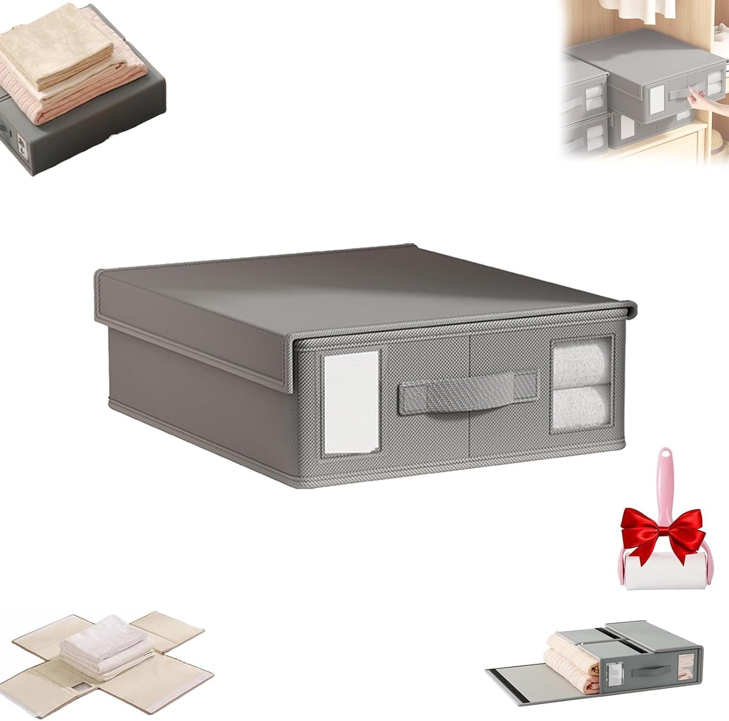 Bed Sheet Organizer Closet set of 3pcs