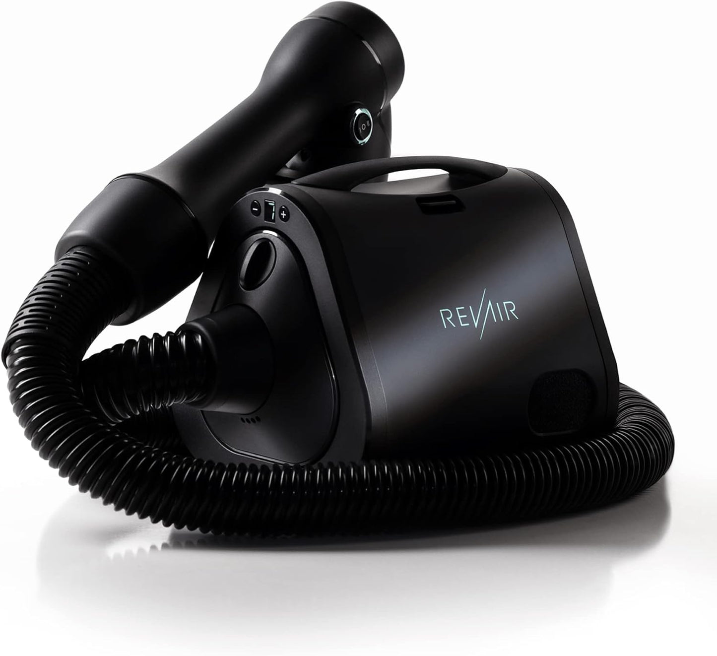 REVAIR Reverse-Air Dryer, Vacuum Hair Dryer for All Hair Types, 800 Watts, Black