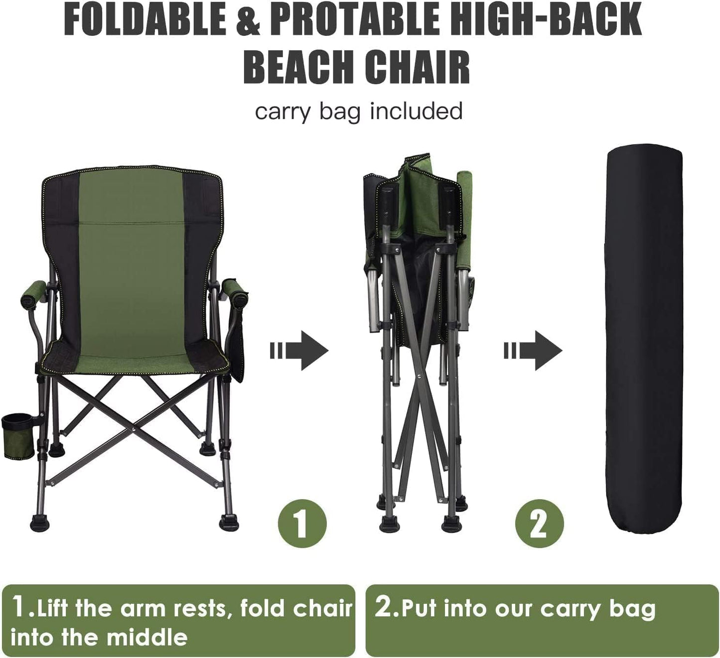 Foldable camping & Travel chair