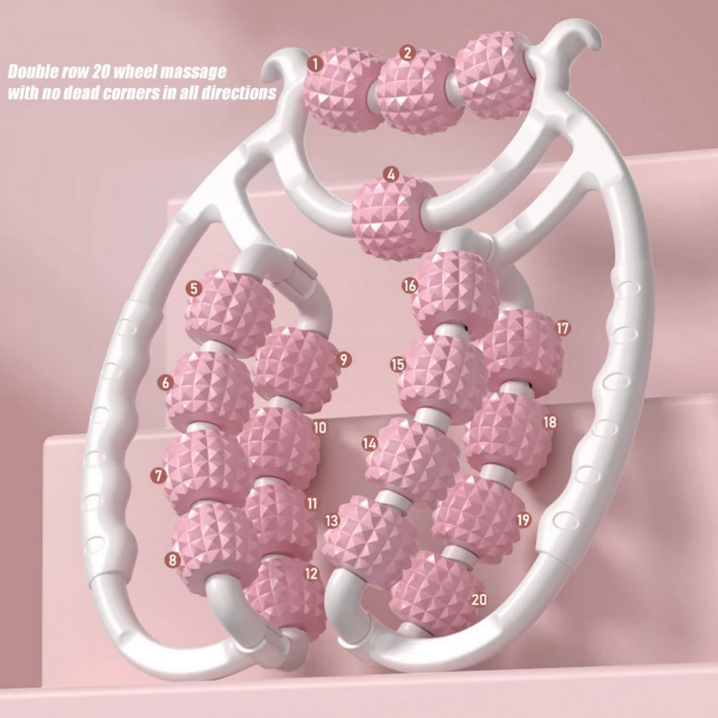 20 Wheel Circular Leg Massager for Slimming Legs