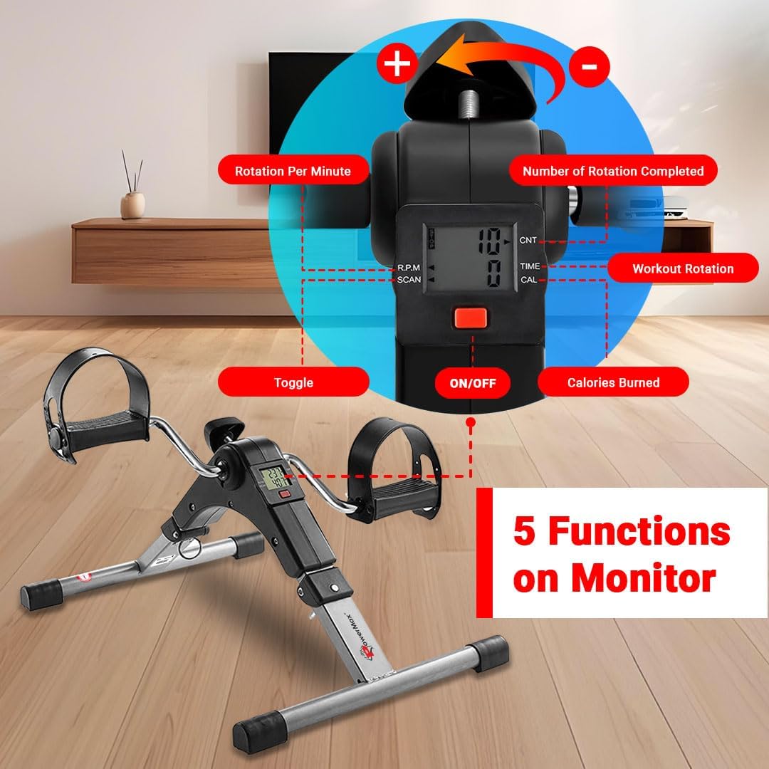 Fitness BS-MINI Mini Cycle Pedal Exerciser with Adjustable Resistance