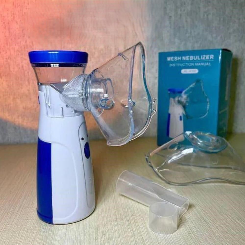 Portable Mesh Nebulizer for Respiratory Care, Handheld Ultrasonic Inhaler