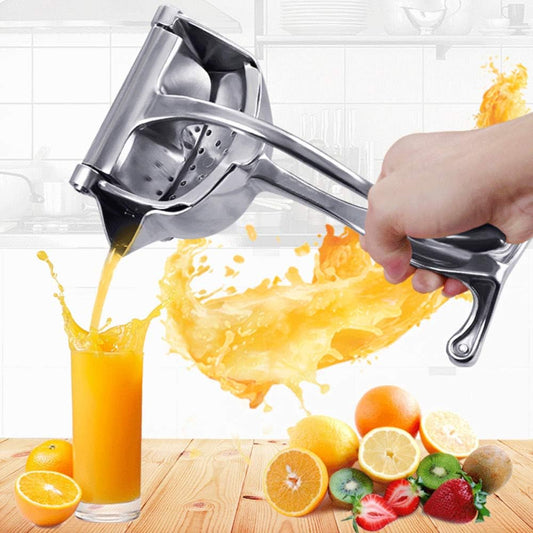 Premium Stainless Steel Manual Juicer – Effortless Squeeze, Maximum Juice!