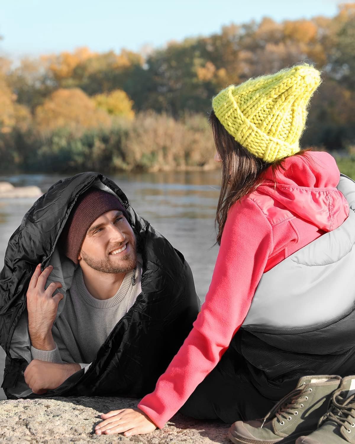 Elite camping Sleeping bag (Heavy Strong material)