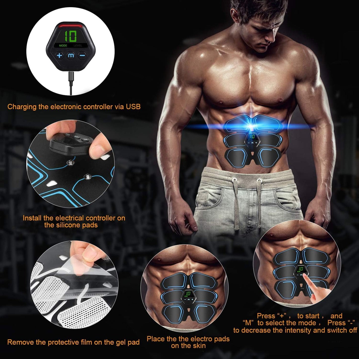 ABS Stimulator Workout Equipment