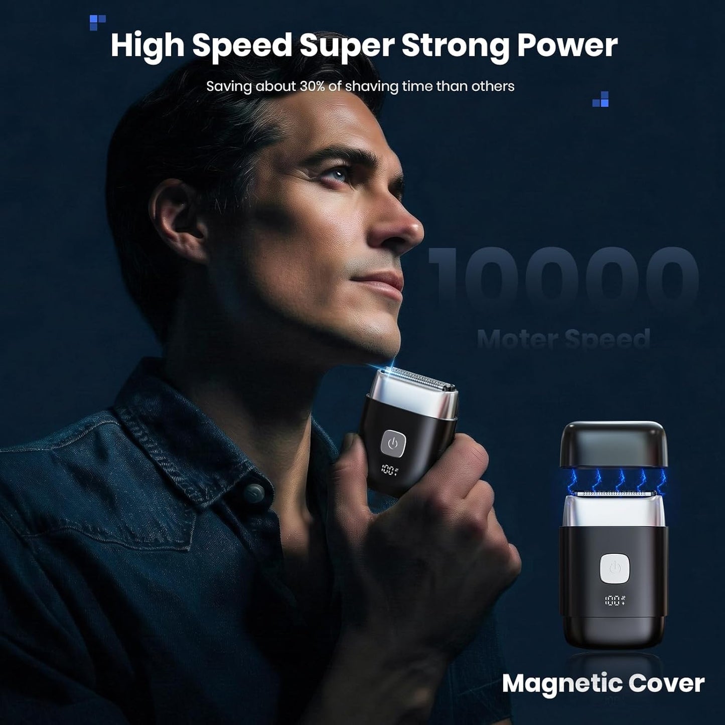 Upgraded 3D Electric Razor for Men