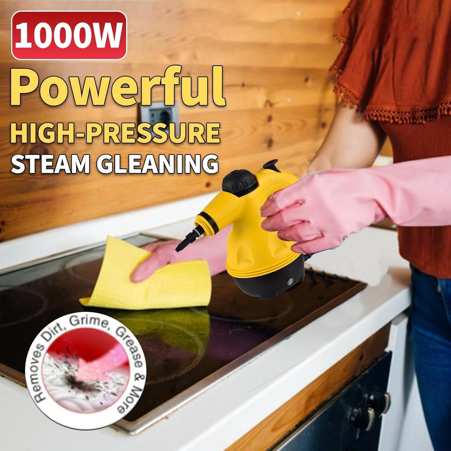 Deep Clean Without Chemicals – Handheld Steam Machine Flying Off Shelves