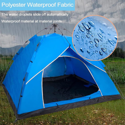 Lightweight Camping Tent 4-6 Person color varies, Great for Outdoor Camping Hiking