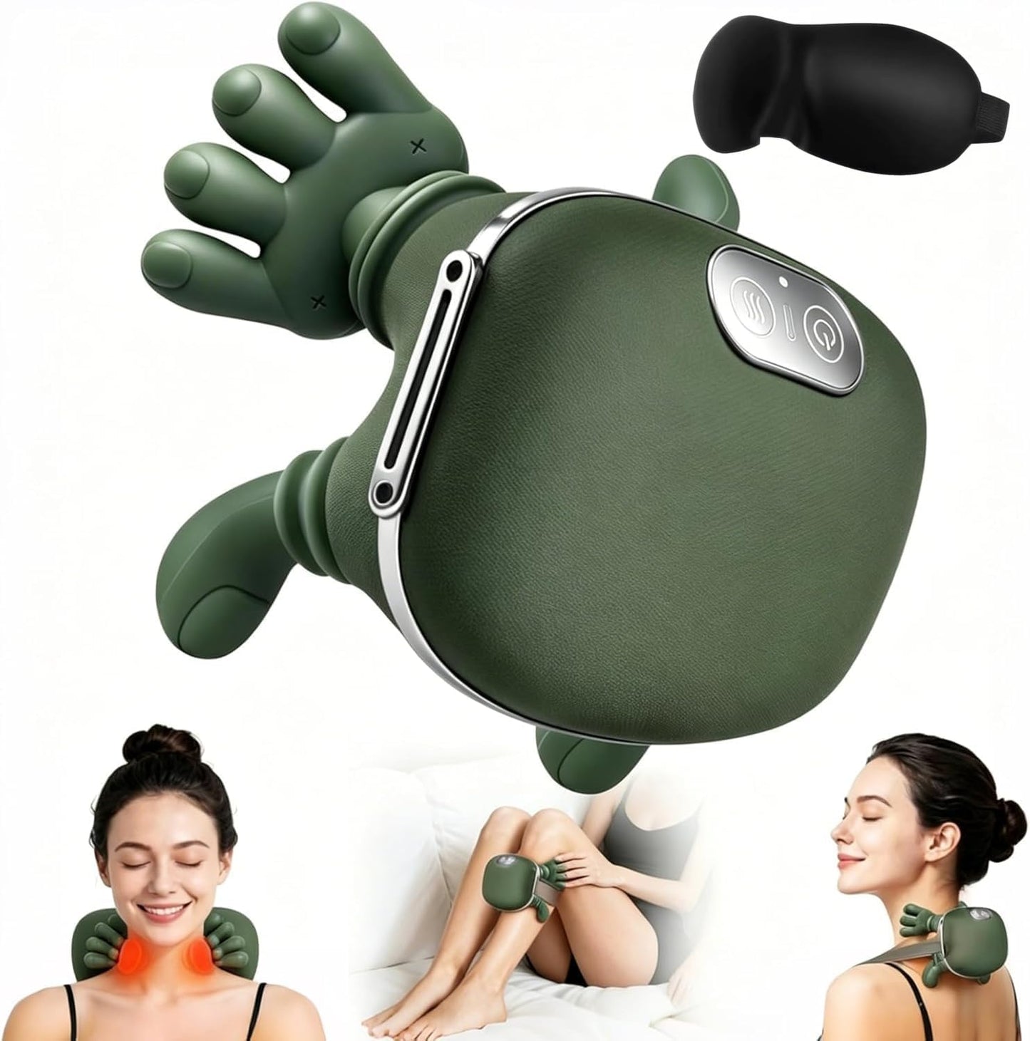 Neck Massager with Heat, Bionic Shiatsu Neck and Back Shoulder