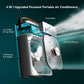 Portable Air Conditioner, Cooling Fan (20cm x 9cm x 26cm) with Ice Tray and 5 Mist, 7 Night Light, 8H Timer