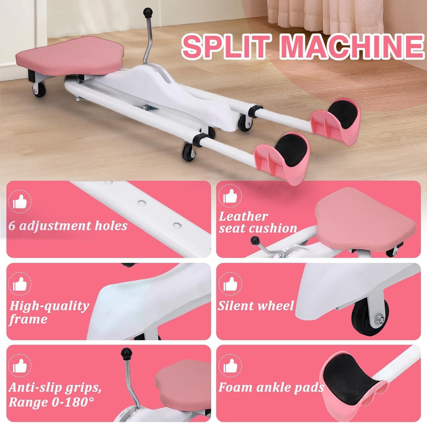 Leg Stretcher, Split Machine for Leg Stretching