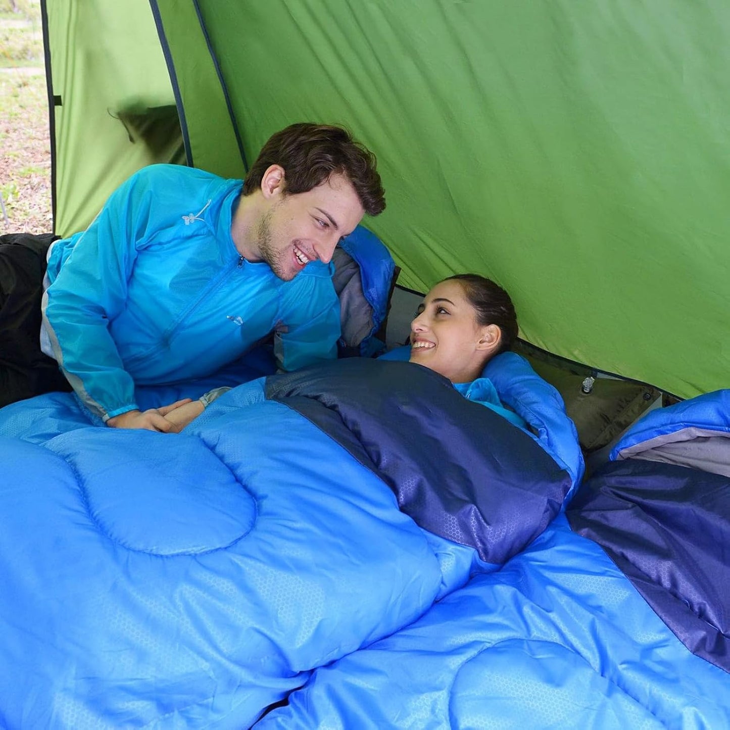 Elite camping Sleeping bag (Heavy Strong material)