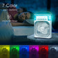 Portable Air Conditioner, Cooling Fan (20cm x 9cm x 26cm) with Ice Tray and 5 Mist, 7 Night Light, 8H Timer