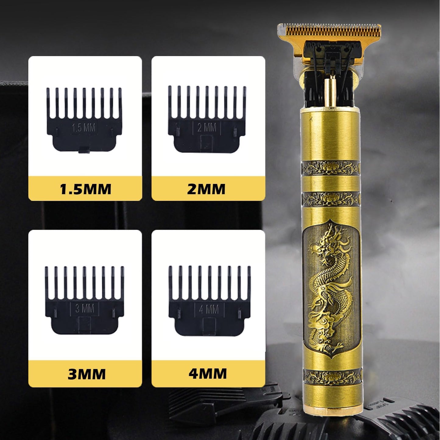 Professional Hair Cutter For Men and Rechargeable  Shaver , Hair Trimmer Machine black color