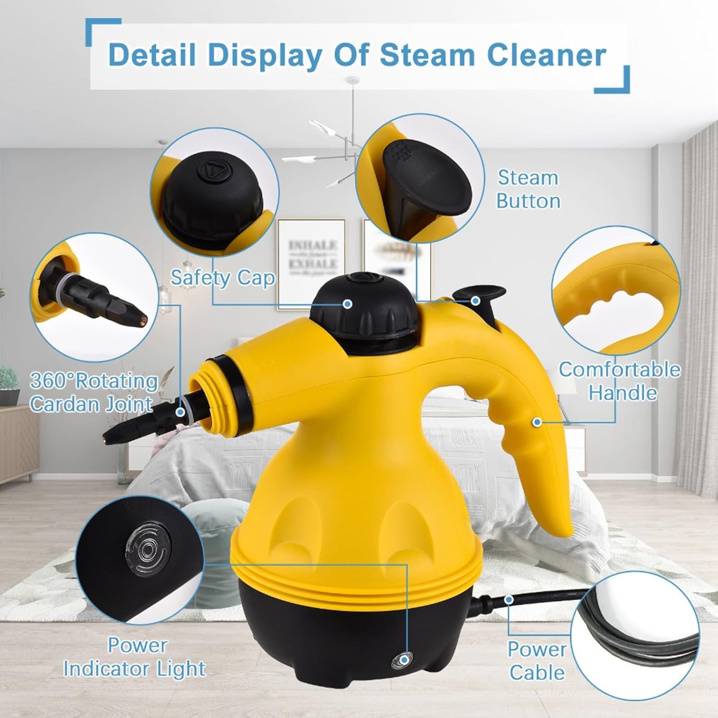 Deep Clean Without Chemicals – Handheld Steam Machine Flying Off Shelves