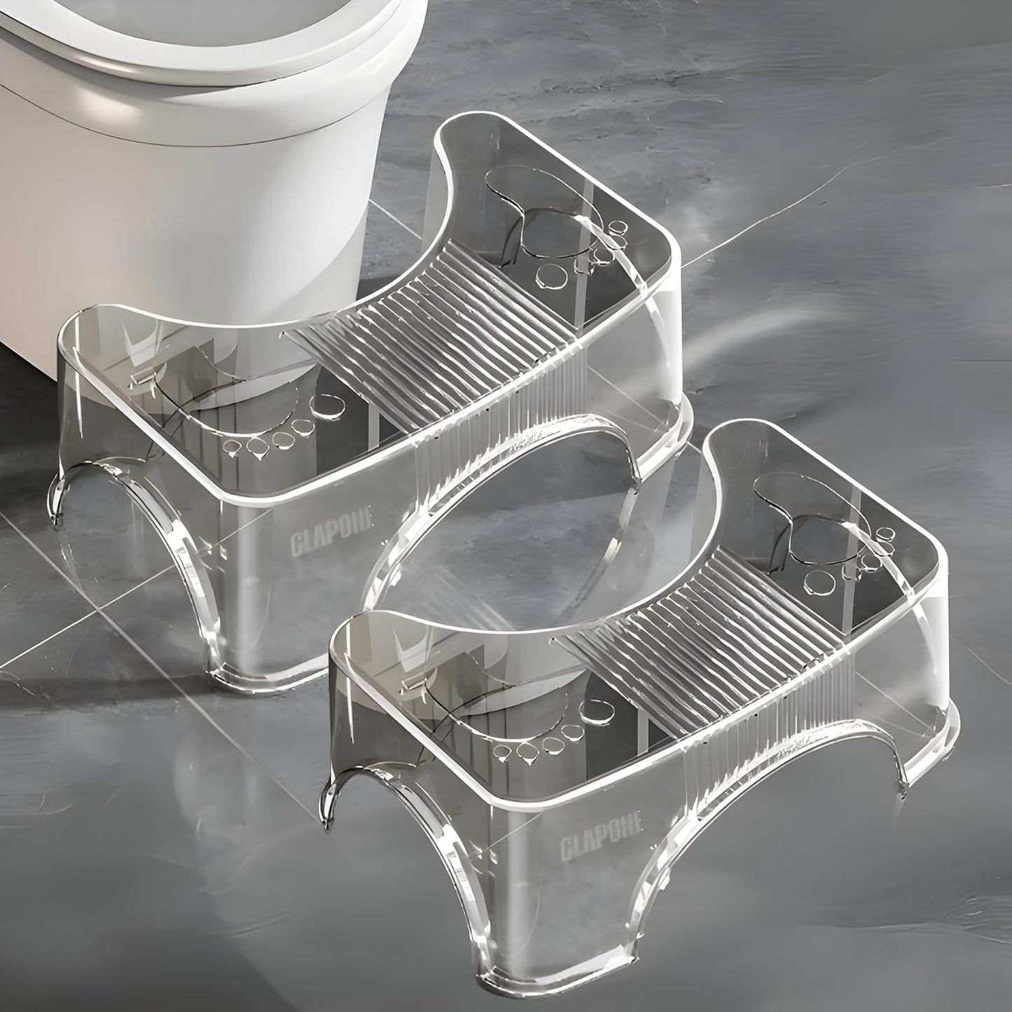 Toilet Stool Bathroom for Adults/Plastic Potty Step Stool